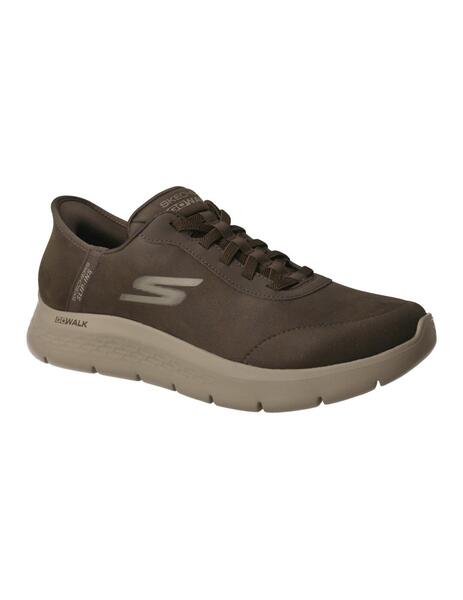 Skechers go walk hombre marron outlet