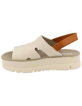 Sandalia mujer Camper Oruga UP beige