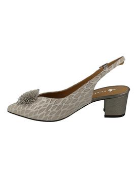 Zapato mujer Platino plata