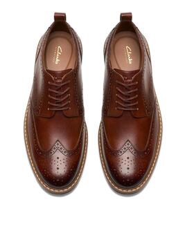 Zapato hombre Clarks Aldwin Limit cuero