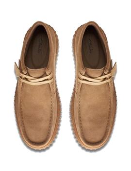 Botín hombre Clarks Torhill beige
