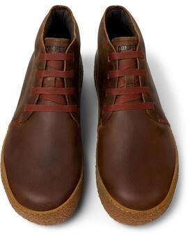 Botín hombre Camper Peu camel
