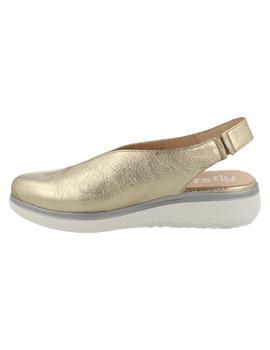 Zapato mujer Wonders platino