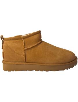 Botín mujer Ugg Classic Ultra Mini camel
