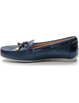 Mocasín mujer Stonefly Capri azul
