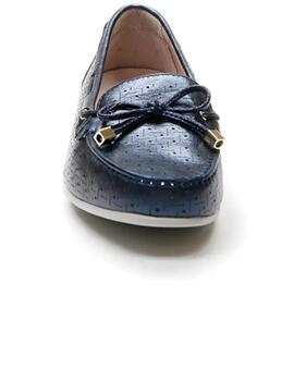 Mocasín mujer Stonefly Capri azul