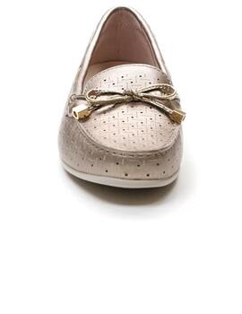 Mocasín mujer Stonefly Capri dorado
