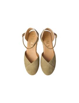 Alpargata mujer Gaimo Copita kaki