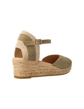 Alpargata mujer Gaimo Copita kaki