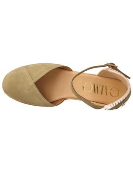Alpargata mujer Gaimo Copita kaki
