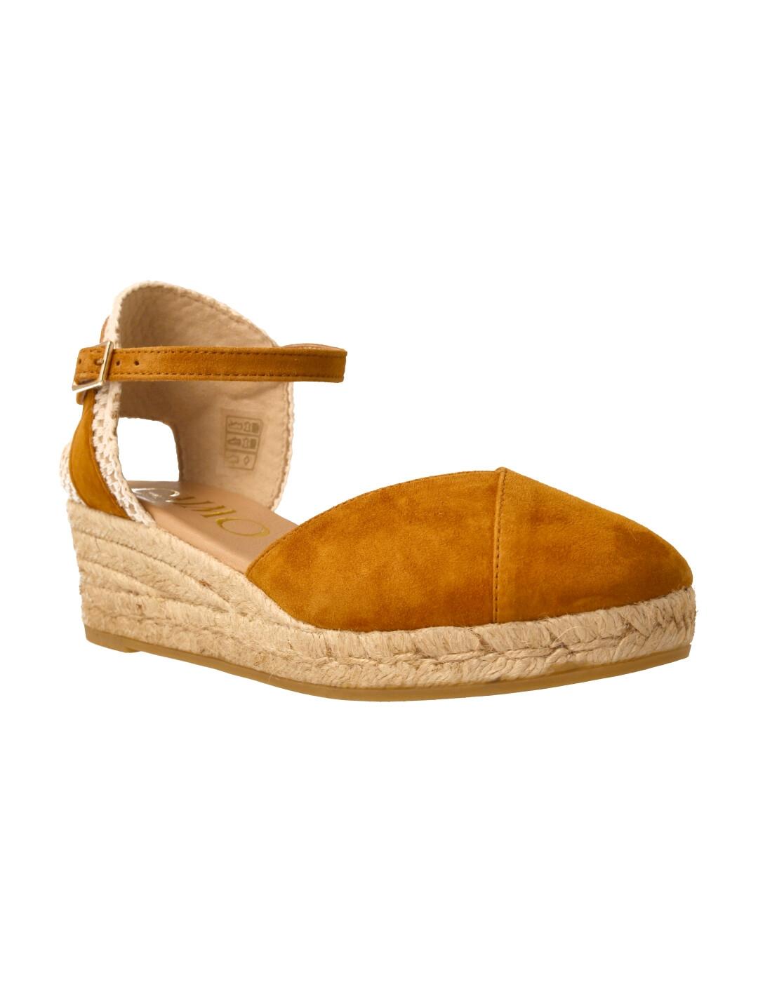 Alpargata mujer Gaimo Copita camel