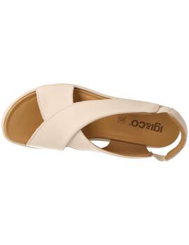 Sandalia mujer Igi&Co blanco