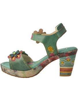 Sandalia mujer Laura Vita Nellao multicolor
