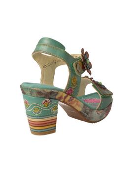 Sandalia mujer Laura Vita Nellao multicolor