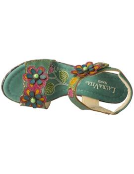 Sandalia mujer Laura Vita Nellao multicolor