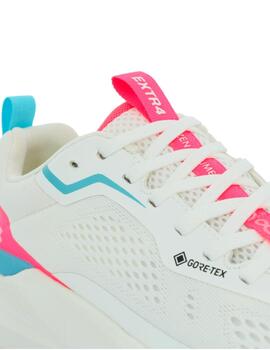 Deportivo Gore-Tex mujer Extr4 bco/rosa