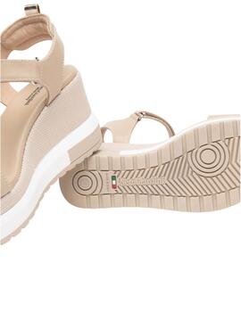 Sandalia mujer Nero Giardini beige