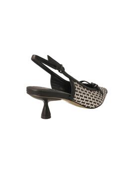 Zapato mujer Jeannot negro/blanco