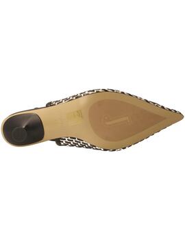 Zapato mujer Jeannot negro/blanco