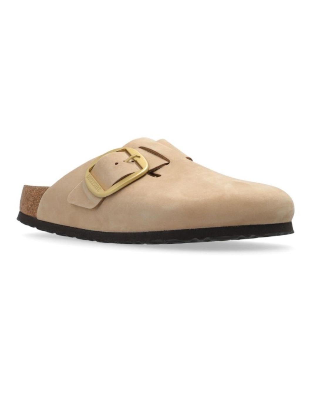 Zueco unisex Birkenstock Boston beige