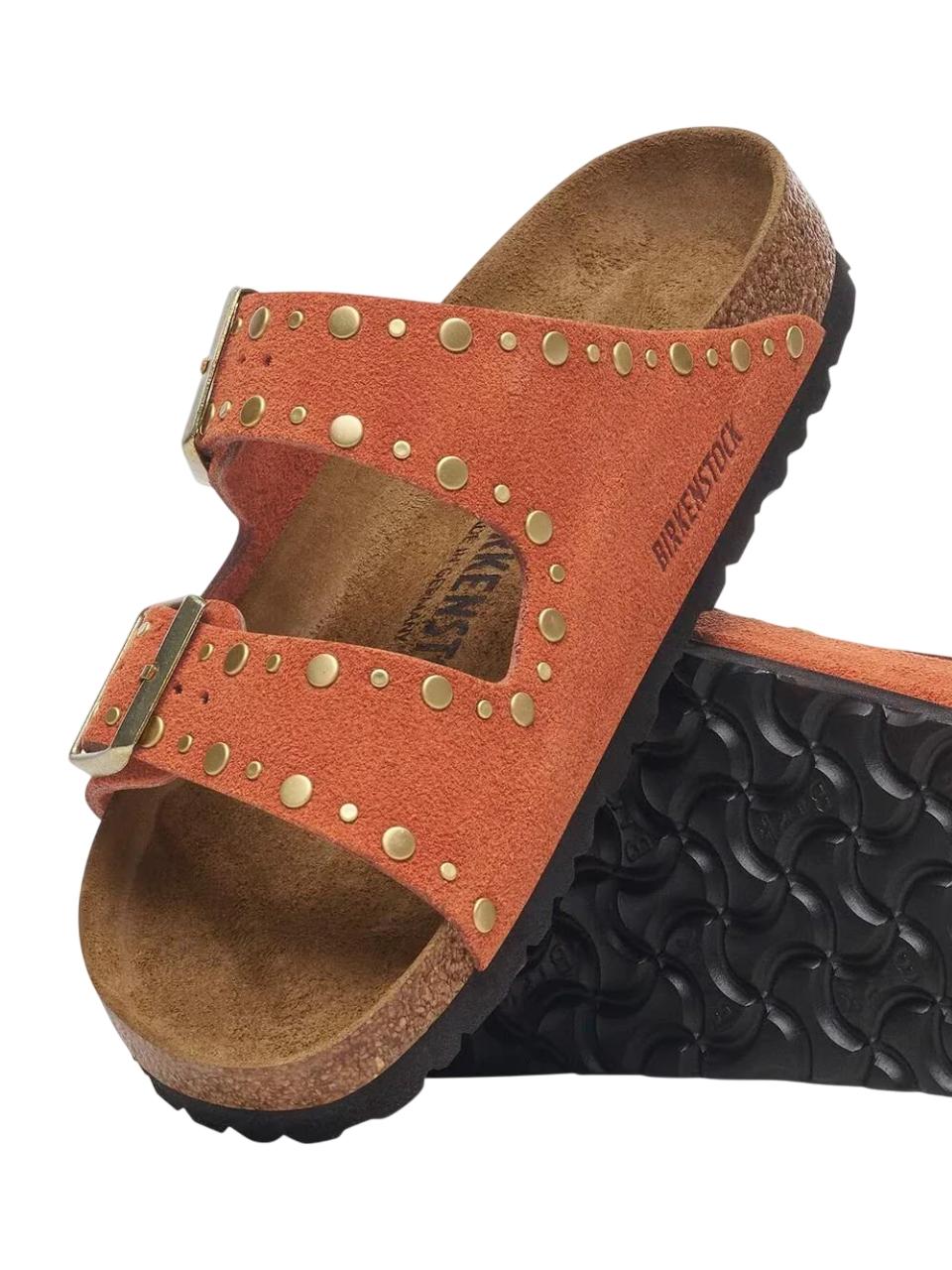 Sandalia mujer Birkenstock Arizona naranja