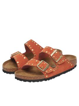 Sandalia mujer Birkenstock Arizona naranja