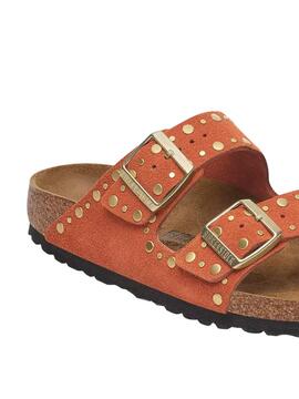 Sandalia mujer Birkenstock Arizona naranja
