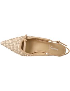 Zapato mujer Jeannot bl/beige