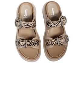 Sandalias mujer Jeannot beige