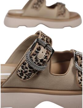 Sandalias mujer Jeannot beige