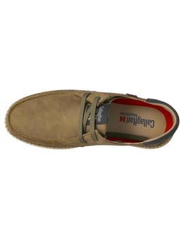 Zapato hombre Callaghan kaki