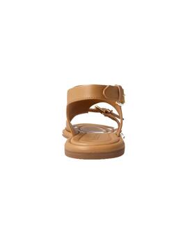 Sandalia mujer Elvio Zanon camel/oro