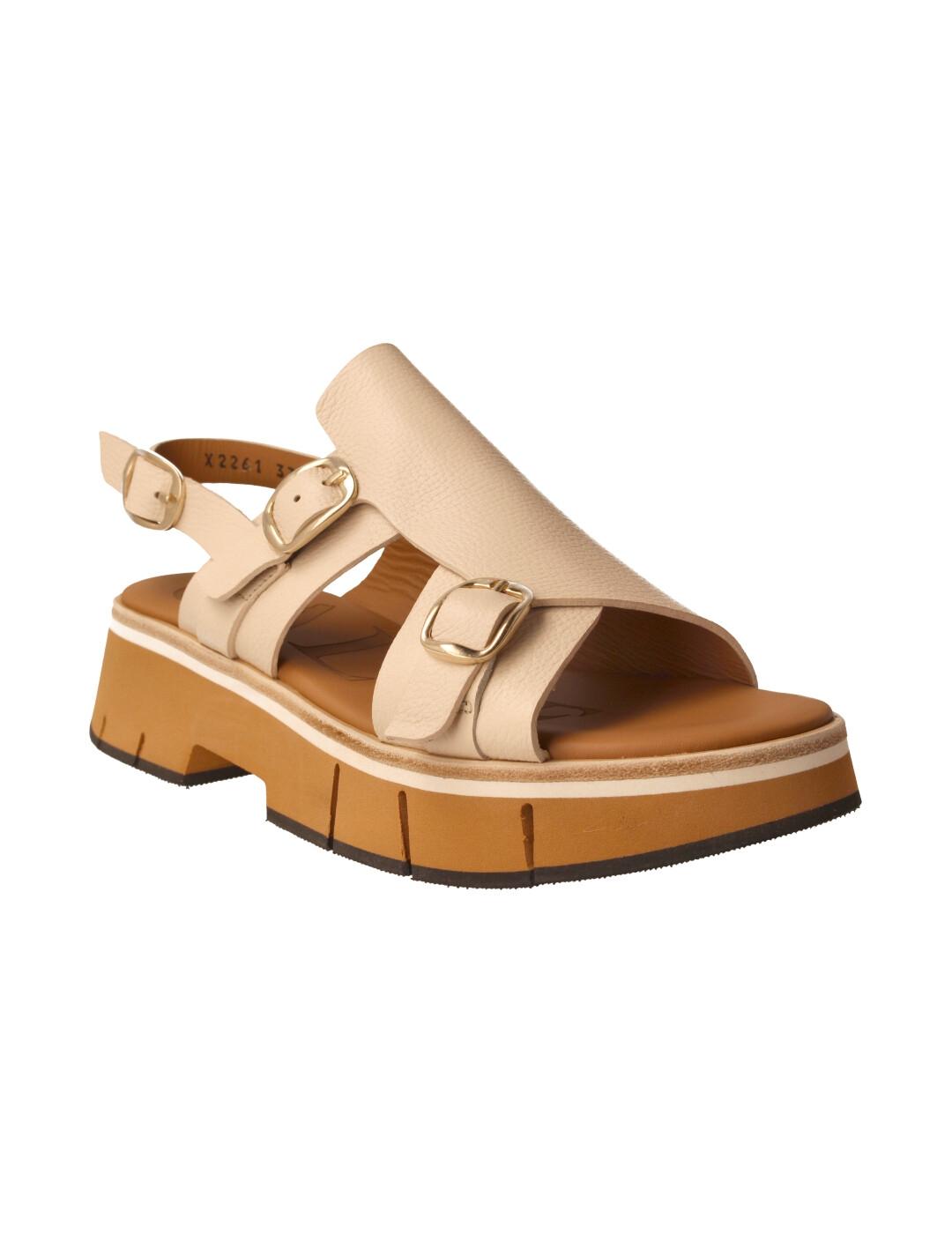 Sandalia mujer Calce beige