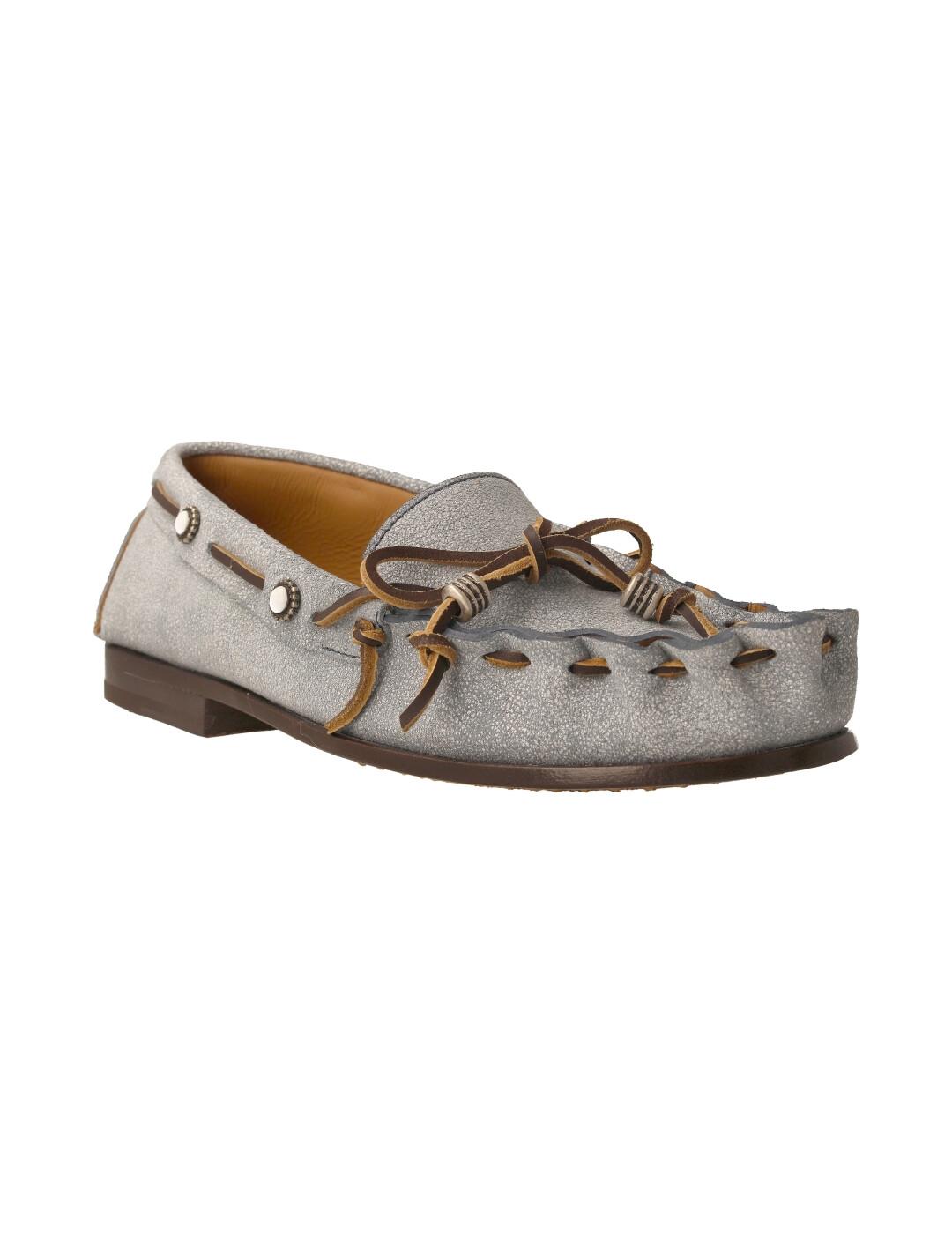 Mocasín mujer Calce azul