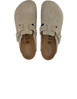 Zueco unisex Birkenstock Boston kaki