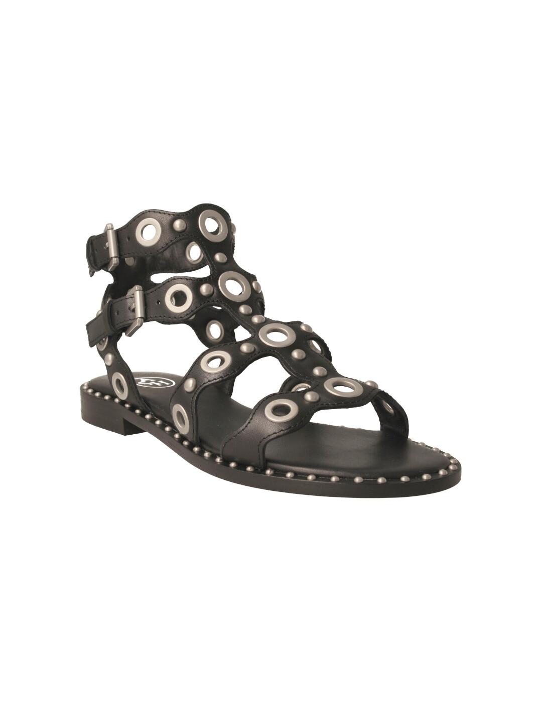 Sandalia mujer Ash Popup negra