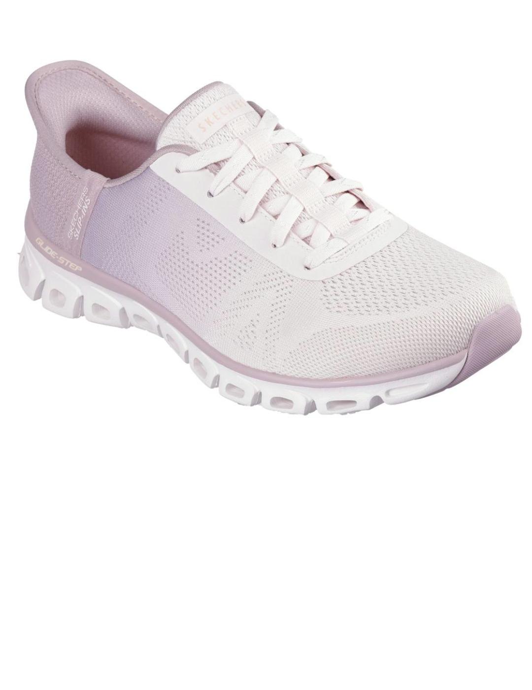 Deportivo mujer Skechers Glide-Step malva