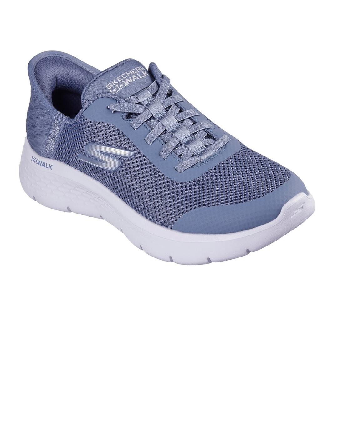 Deportivo mujer Skechers Go Walk azul