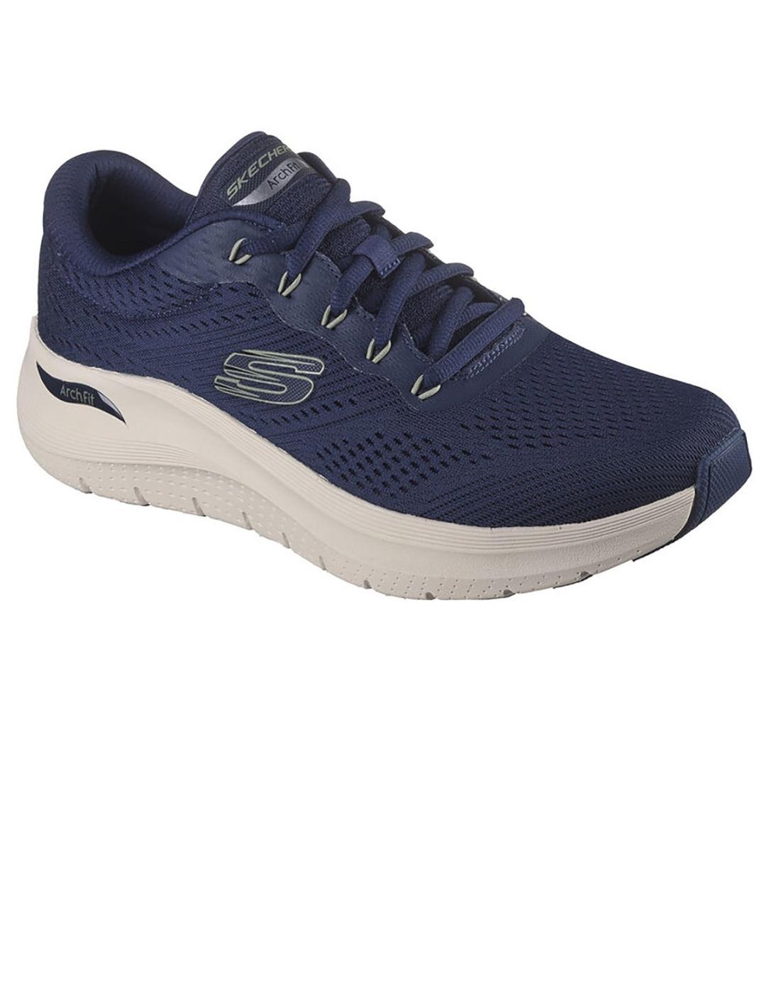 Deportivo hombre Skechers Arch Fit azul