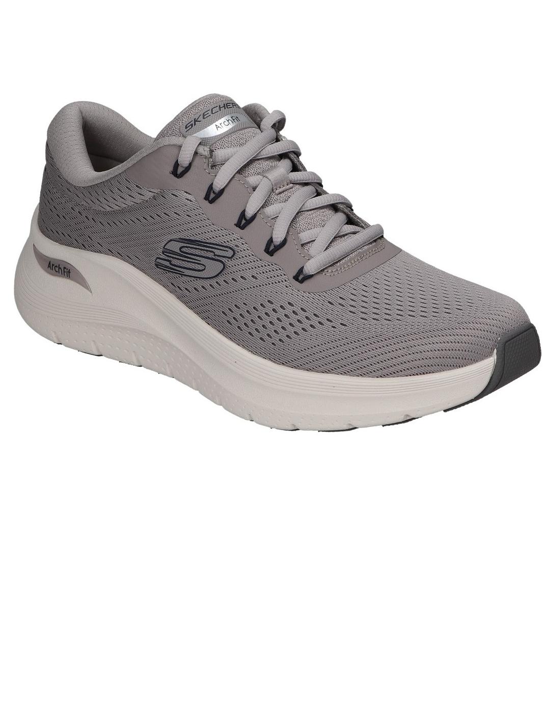 Deportivo hombre Skechers Arch Fit beige