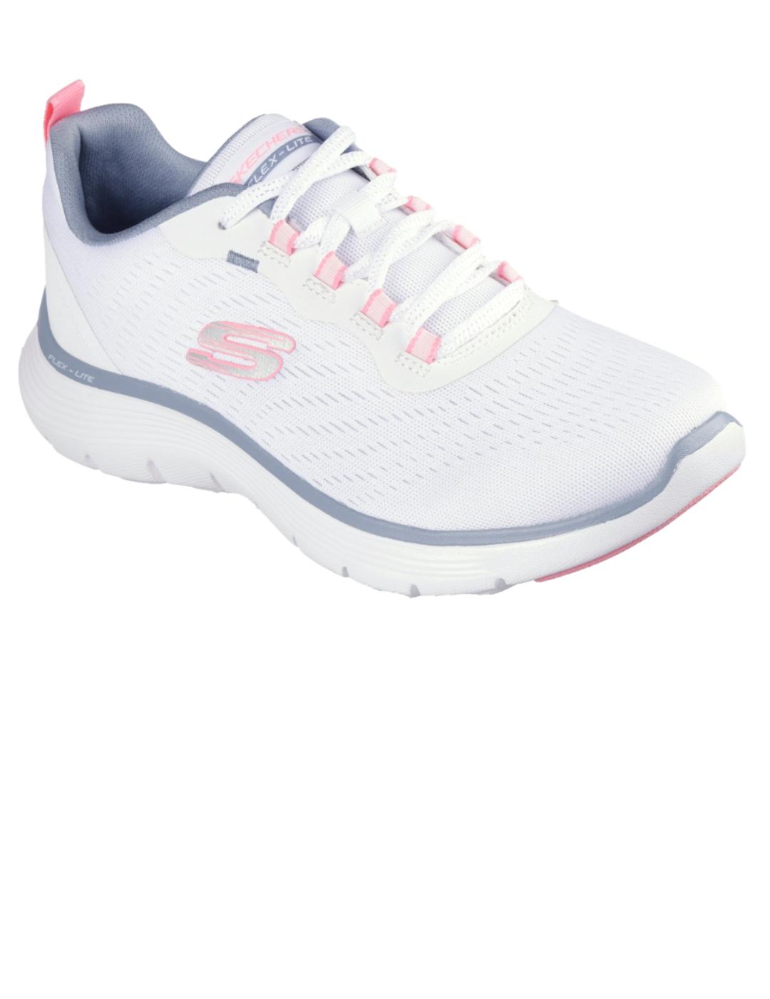 Deportivo mujer Skechers Flex Appeal blanco