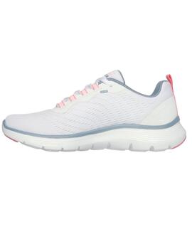 Deportivo mujer Skechers Flex Appeal blanco