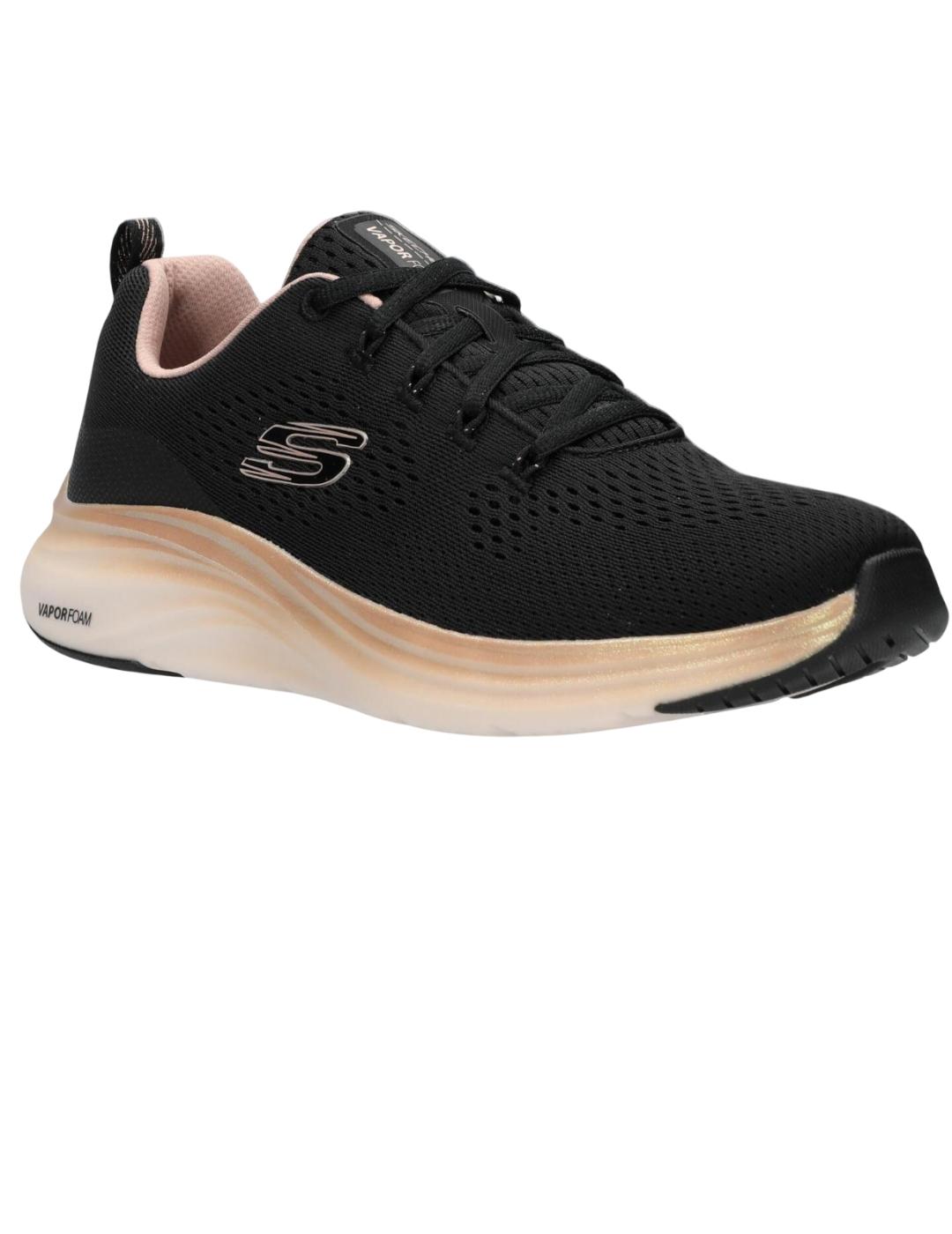 Deportivo mujer Skechers Vapor Foam negro