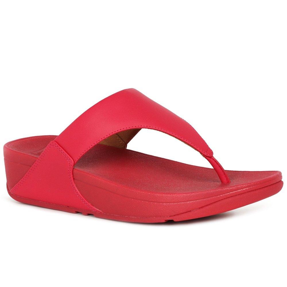 Sandalia mujer Fitflop roja
