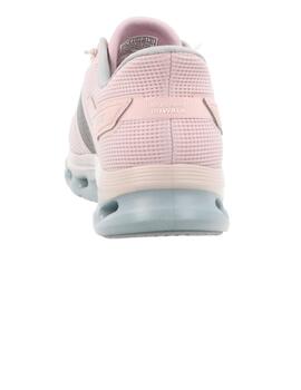 Deportivo mujer Skechers Go Walk rosa/gris