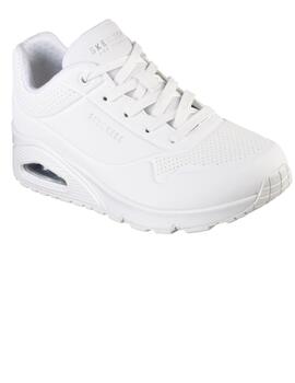 Dep.mujer Skechers Uno-Stand On Air blanco