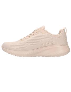 Deportivo mujer Skechers Bobs Squad nude