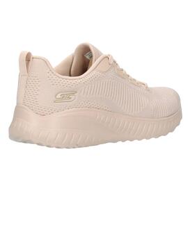 Deportivo mujer Skechers Bobs Squad nude