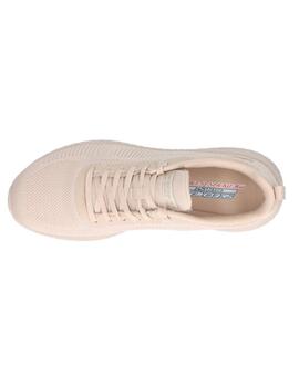 Deportivo mujer Skechers Bobs Squad nude