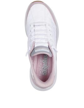 Deportivo mujer Skechers Contour blanco/lavanda